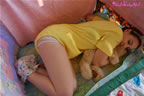 ab girls baby changin clothes diaper